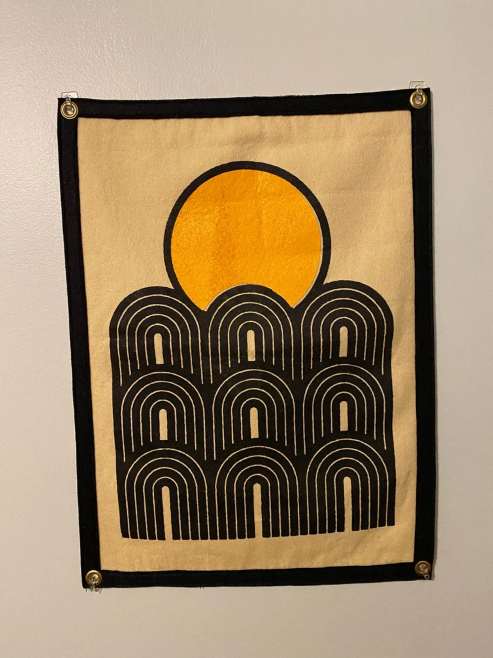 Oxford Pennant Co Sunset Camp Flag 18x24